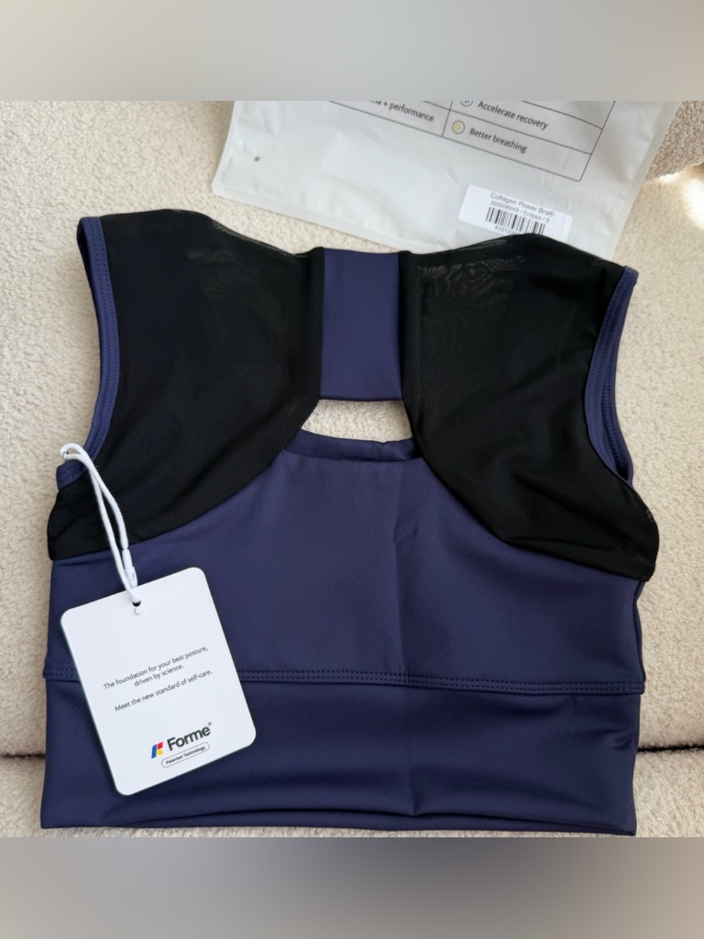 Forme Collagen Power Bra - Size S - NEW with Tags - Picture 4 of 5
